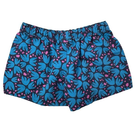 Patagonia Womens Small Barely Baggies 2.5" Shorts Pollen Confetti Dolomite Blue - Picture 13 of 16